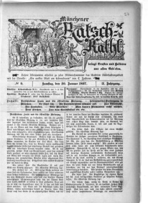 Münchener Ratsch-Kathl Samstag 30. Januar 1897