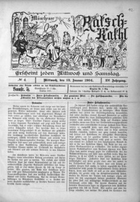 Münchener Ratsch-Kathl Mittwoch 13. Januar 1904