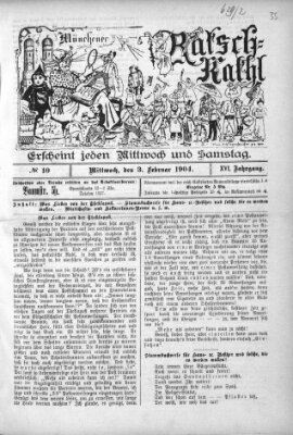 Münchener Ratsch-Kathl Mittwoch 3. Februar 1904