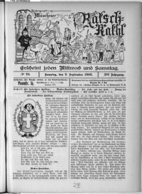 Münchener Ratsch-Kathl Samstag 2. September 1905