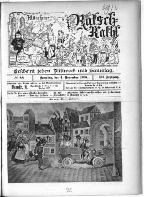 Münchener Ratsch-Kathl Samstag 4. November 1905