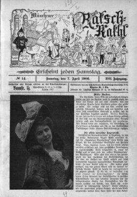 Münchener Ratsch-Kathl Samstag 7. April 1906