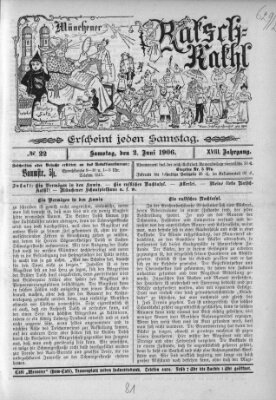 Münchener Ratsch-Kathl Samstag 2. Juni 1906