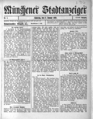 Münchener Stadtanzeiger (Münchener Ratsch-Kathl) Samstag 17. Januar 1920