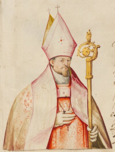 Bischof Veit Adam Gepeckh (fol. 209)