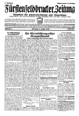 Fürstenfeldbrucker Zeitung Mittwoch 4. Januar 1928