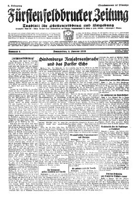 Fürstenfeldbrucker Zeitung Donnerstag 5. Januar 1928