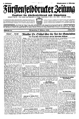 Fürstenfeldbrucker Zeitung Donnerstag 9. Februar 1928