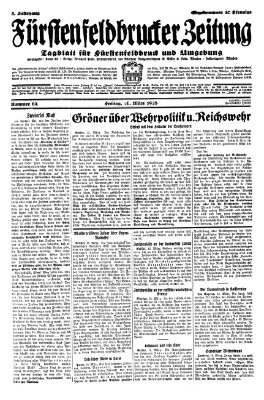 Fürstenfeldbrucker Zeitung Freitag 16. März 1928