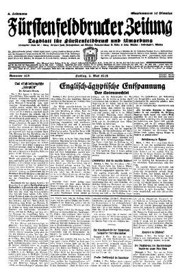 Fürstenfeldbrucker Zeitung Freitag 4. Mai 1928