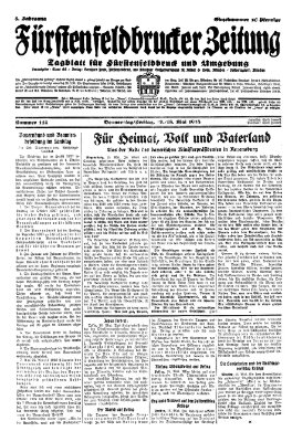 Fürstenfeldbrucker Zeitung Donnerstag 17. Mai 1928