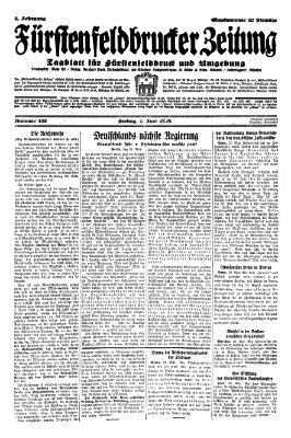 Fürstenfeldbrucker Zeitung Freitag 1. Juni 1928