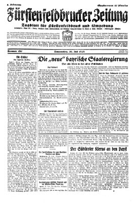 Fürstenfeldbrucker Zeitung Donnerstag 26. Juli 1928