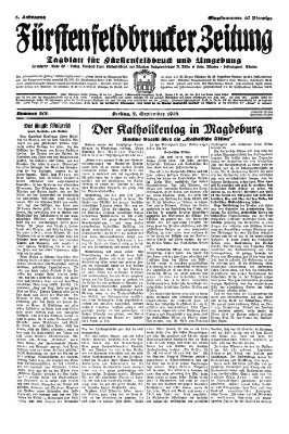 Fürstenfeldbrucker Zeitung Freitag 7. September 1928