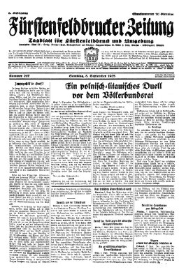 Fürstenfeldbrucker Zeitung Samstag 8. September 1928