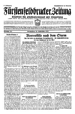 Fürstenfeldbrucker Zeitung Donnerstag 13. September 1928