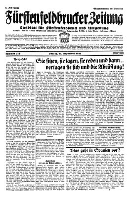 Fürstenfeldbrucker Zeitung Freitag 14. September 1928