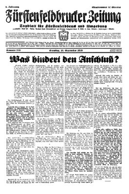 Fürstenfeldbrucker Zeitung Samstag 15. September 1928