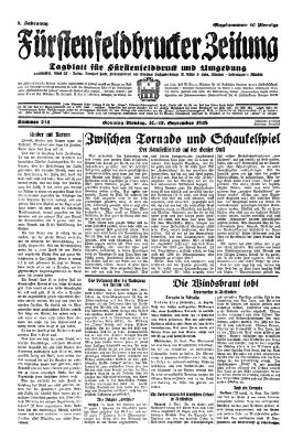 Fürstenfeldbrucker Zeitung Montag 17. September 1928