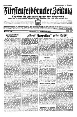 Fürstenfeldbrucker Zeitung Donnerstag 20. September 1928