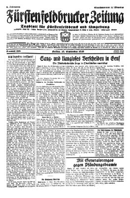 Fürstenfeldbrucker Zeitung Freitag 28. September 1928