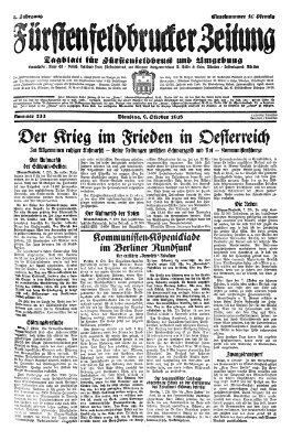 Fürstenfeldbrucker Zeitung Dienstag 9. Oktober 1928