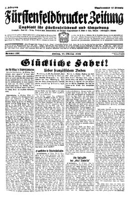 Fürstenfeldbrucker Zeitung Freitag 12. Oktober 1928