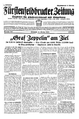 Fürstenfeldbrucker Zeitung Mittwoch 17. Oktober 1928