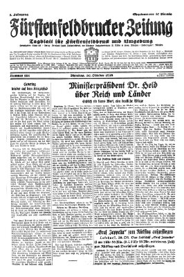 Fürstenfeldbrucker Zeitung Dienstag 30. Oktober 1928