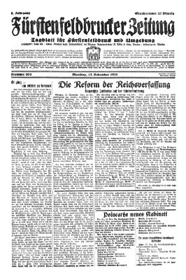 Fürstenfeldbrucker Zeitung Dienstag 13. November 1928