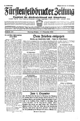 Fürstenfeldbrucker Zeitung Sunday 2. December 1928