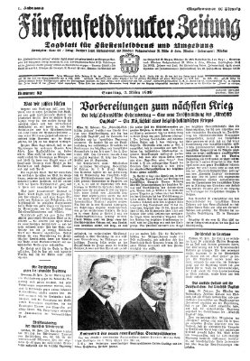 Fürstenfeldbrucker Zeitung Samstag 2. März 1929