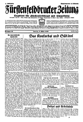 Fürstenfeldbrucker Zeitung Freitag 8. März 1929