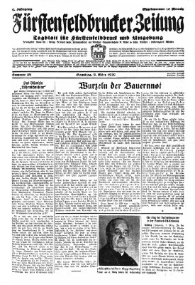 Fürstenfeldbrucker Zeitung Samstag 9. März 1929