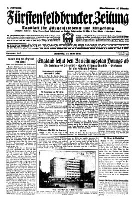 Fürstenfeldbrucker Zeitung Samstag 11. Mai 1929