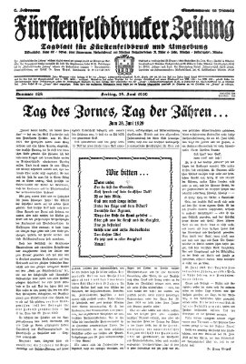 Fürstenfeldbrucker Zeitung Freitag 28. Juni 1929