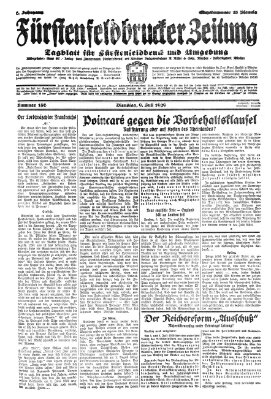 Fürstenfeldbrucker Zeitung Dienstag 9. Juli 1929