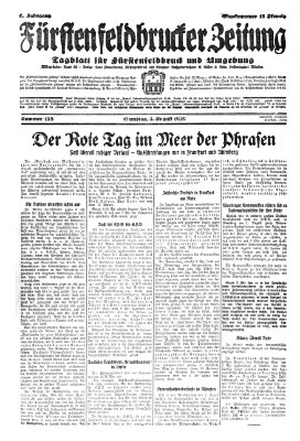 Fürstenfeldbrucker Zeitung Samstag 3. August 1929