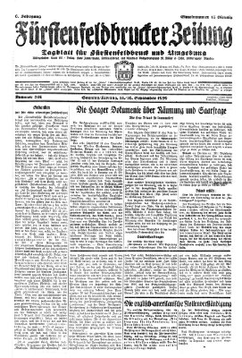 Fürstenfeldbrucker Zeitung Sonntag 15. September 1929