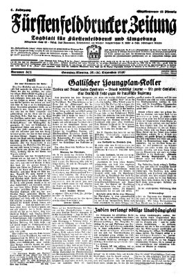 Fürstenfeldbrucker Zeitung Montag 30. Dezember 1929