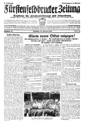 Fürstenfeldbrucker Zeitung Dienstag 14. Januar 1930