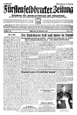 Fürstenfeldbrucker Zeitung Mittwoch 26. Februar 1930