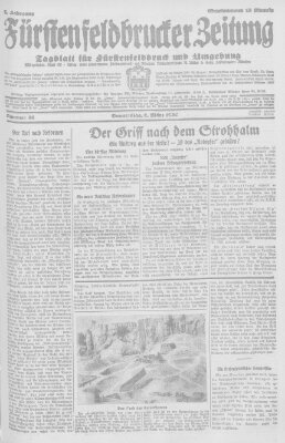 Fürstenfeldbrucker Zeitung Donnerstag 6. März 1930