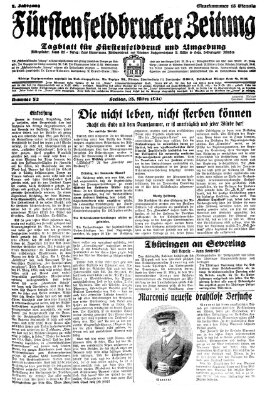 Fürstenfeldbrucker Zeitung Freitag 28. März 1930