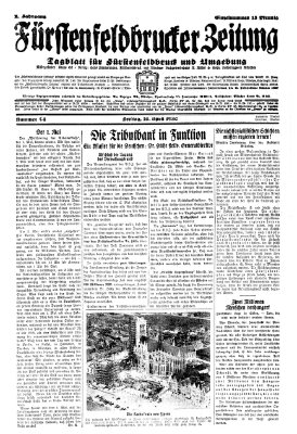 Fürstenfeldbrucker Zeitung Freitag 25. April 1930