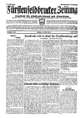 Fürstenfeldbrucker Zeitung Freitag 2. Mai 1930