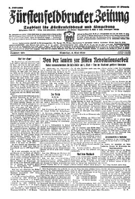 Fürstenfeldbrucker Zeitung Samstag 3. Mai 1930