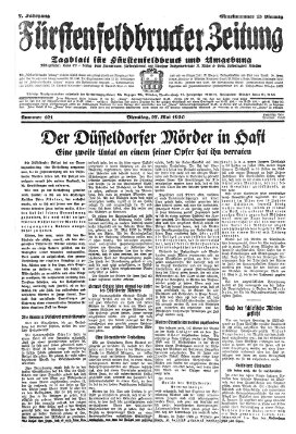 Fürstenfeldbrucker Zeitung Dienstag 27. Mai 1930