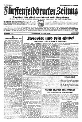 Fürstenfeldbrucker Zeitung Donnerstag 12. Juni 1930