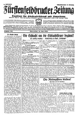 Fürstenfeldbrucker Zeitung Donnerstag 26. Juni 1930